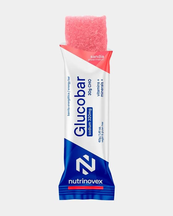 Nutrinovex Glucobar Sodium Gummy Watermelon Flavour 40 g (1 unit)