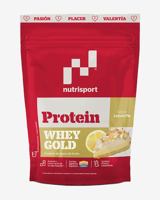NutriSport Whey Gold Protein Shake lemon flavour 500 g