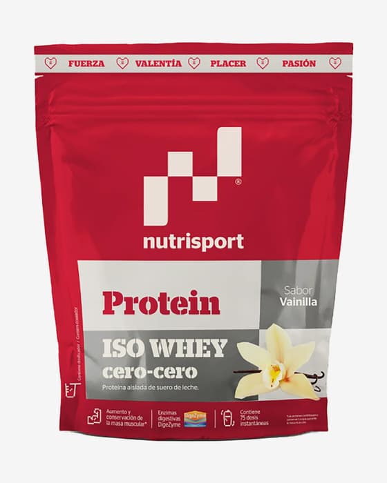 NutriSport Iso Whey Zero Zero Shake vanilla flavour 1500 g