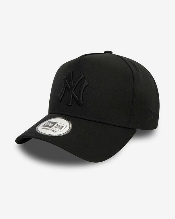 Cappellino New Era New York Yankees Monochrome Eframe MLB 9FORTY nero puro