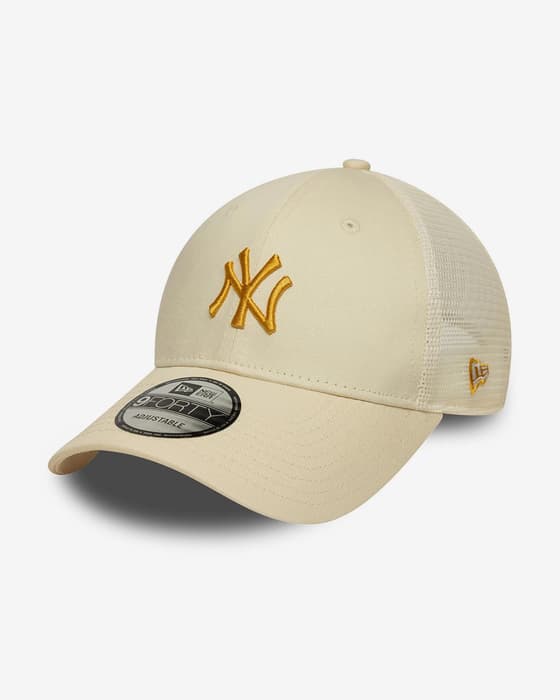 Gorra New Era Homefield 9FORTY Trucker New York Yankees amarillo