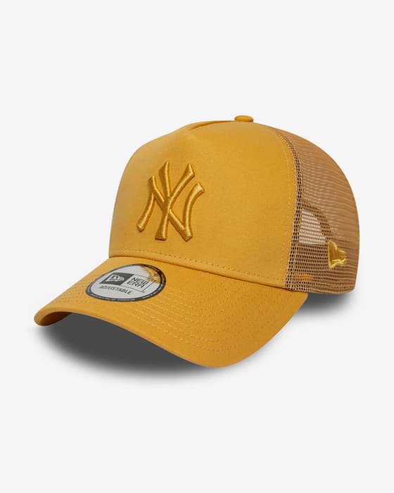 Cappellino New Era League Essential Trucker New York Yankees giallo scuro