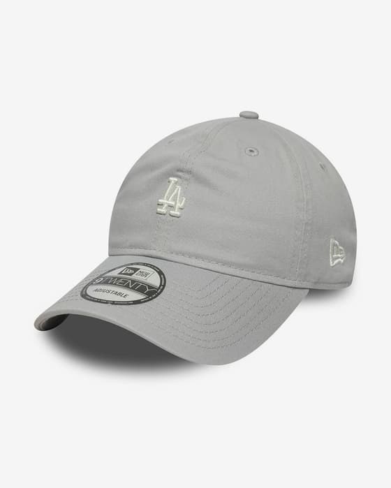 Gorra New Era Mini Washed 9TWENTY Los Angeles Dodgers gris