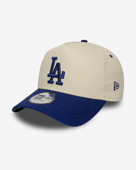 Cappellino New Era ASG Patch Frame Los Angeles Dodgers bianco crema blu