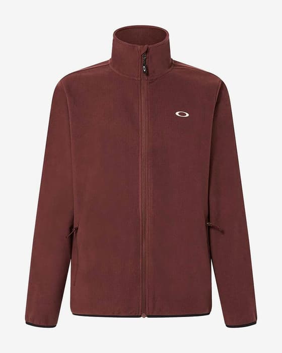 Sudadera Oakley Alpine Full Zip marrón oscuro
