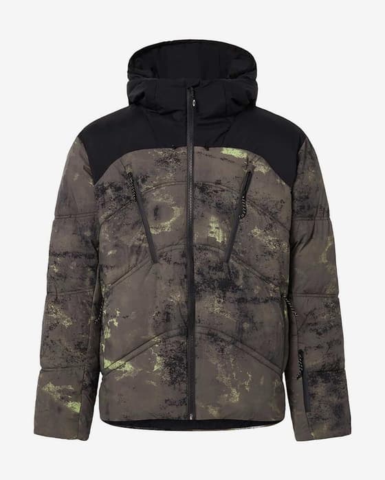 Chaqueta con capucha Oakley TC Rykkinn gris oscuro negro