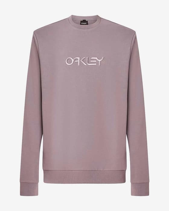 Sudadera Oakley Embroidered B1B Crew rosa claro
