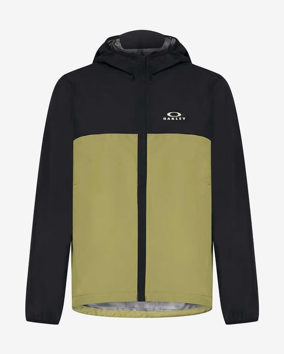 Oakley Elements Shell 2.0 Hooded Jacket, Dull Green Black