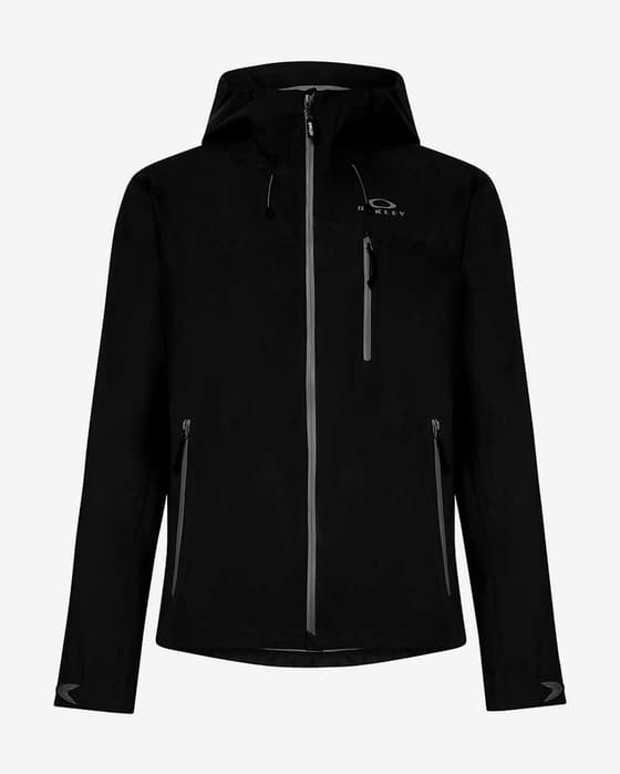 Chaqueta con capucha Oakley Element Ultra Shell 2.0 negro intenso