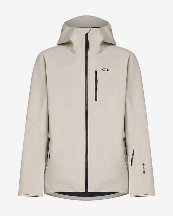 Chaqueta con capucha Oakley Unbound GORE - TEX Shell 2.0 beige puro negro