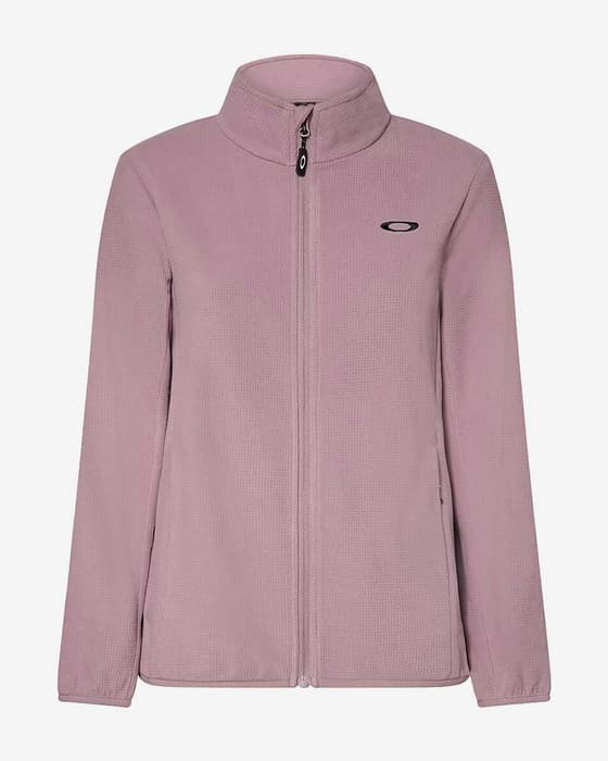 Forro polar Oakley Alpine Full Zip rosa intenso mujer