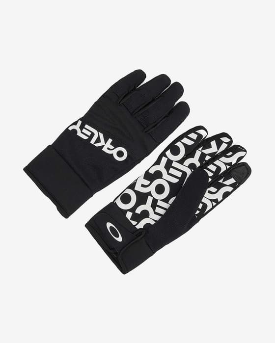 Oakley Factory Pilot Core Handschuhe pechschwarz/weiß