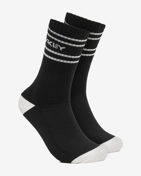 Calcetines Oakley Icon B1B 2.0 negro puro blanco