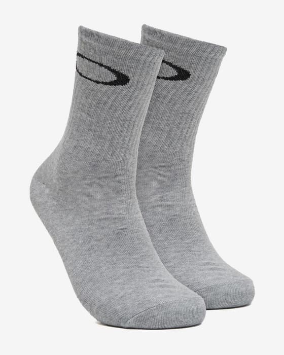 Calcetines Oakley Ellipse Crew gris negro