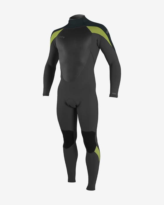 Combinaison en néoprène O'Neill Epic 4/3 mm noir vert clair
