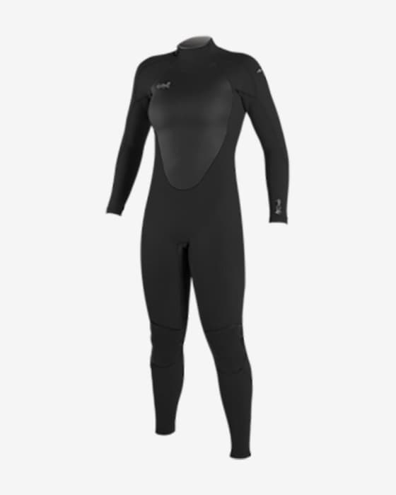 O'Neill Epic 5/4mm Back Zip Full Wetsuit Pure Black Women