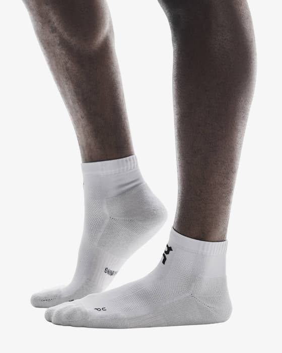 Calcetines On Core Run Mid 2-Pack blanco