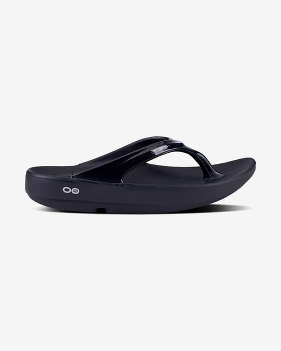 Chanclas OOFOS Recovery Oolala negro mujer