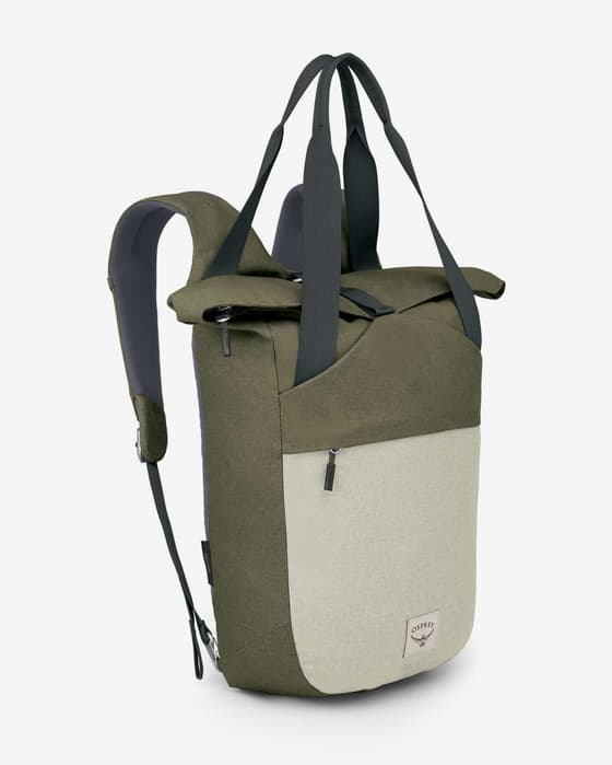 Mochila Osprey Arcane Tote Pack 20L verde oscuro beige