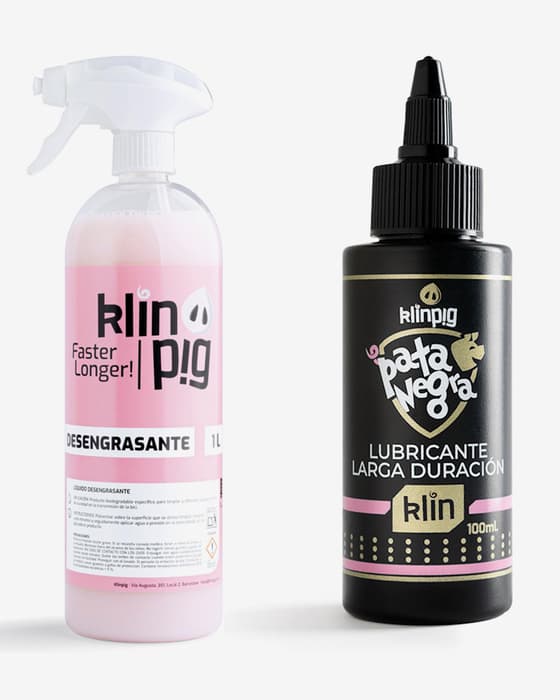 Kit Klinpig desengordurante 1 l + Lubricante Grafeno