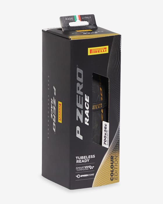 Cubierta Pirelli P ZERO™ Race Tubeless Ready Colour Edition negro marrón