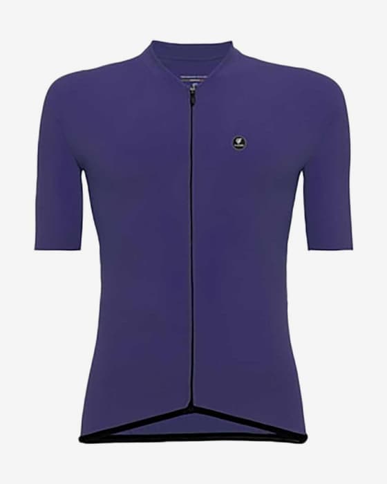 Maillot Pissei Prima Pelle manche courte pourpre