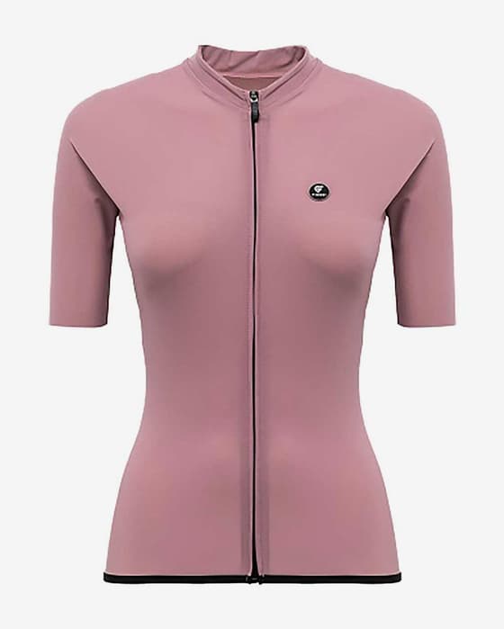 Maillot Pissei Prima Pelle manche courte rose femme