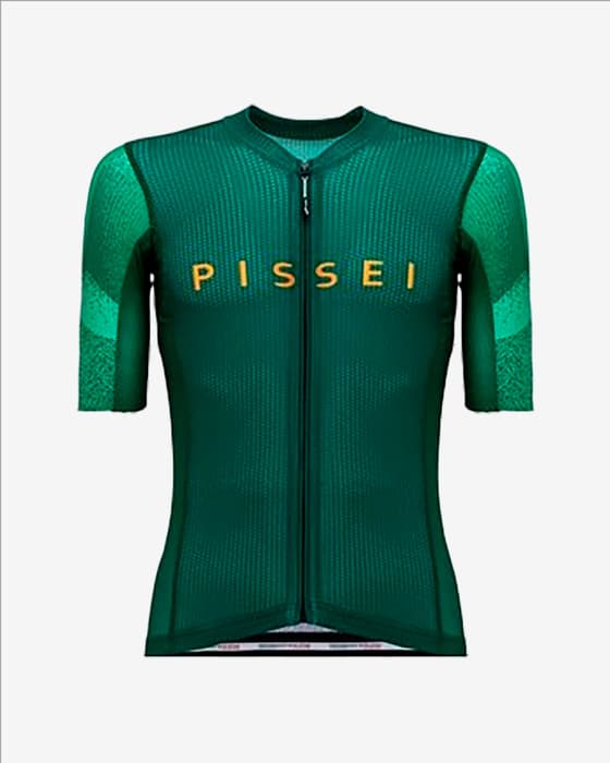 Maillot Pissei Sanremo manches courtes vert