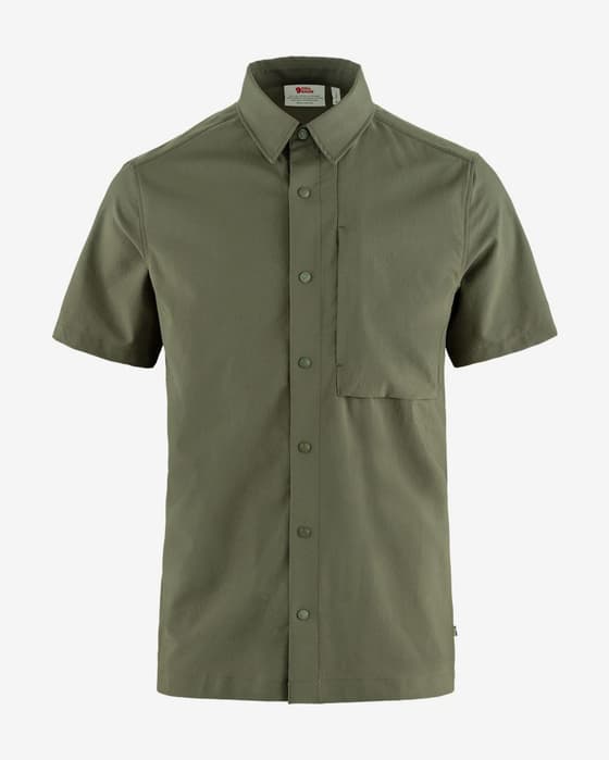 Fjällräven High Coast Pack Shirt Short Sleeve Forest Green