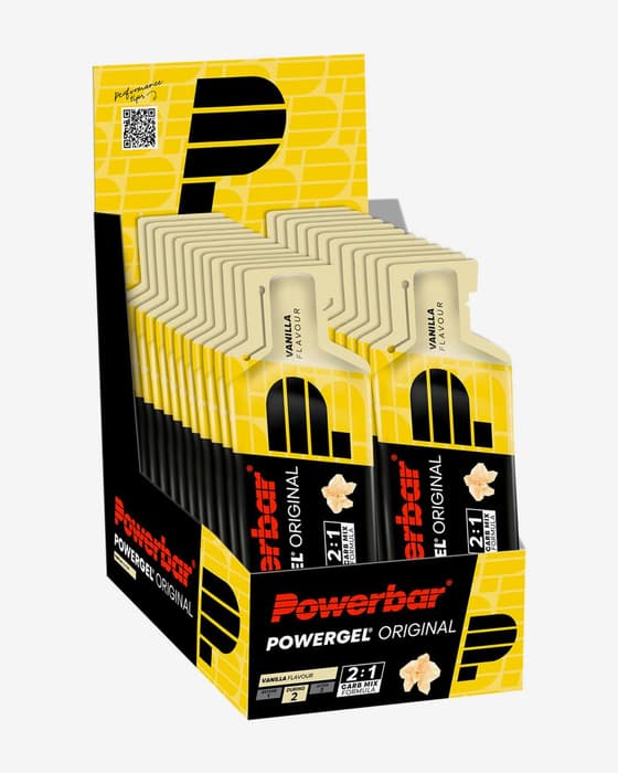 Gel energético PowerBar PowerGel 41 g sabor vainilla (24 unidades)