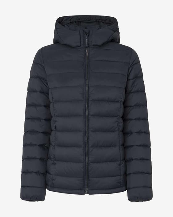 Chaqueta con capucha Pepe Jeans Ammy Short azul marino mujer