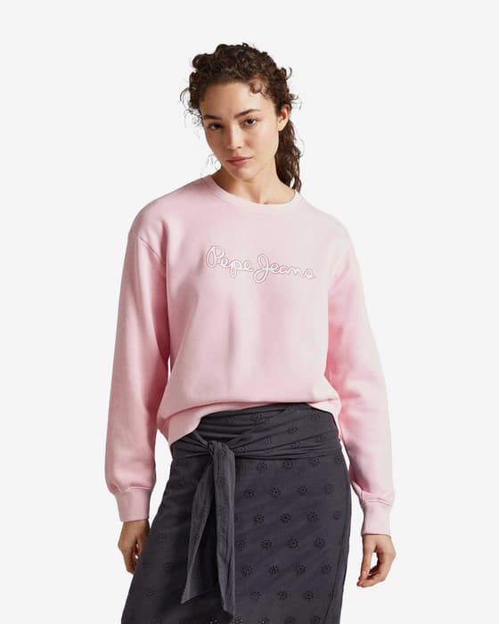 Sudadera Pepe Jeans Lana rosa claro mujer