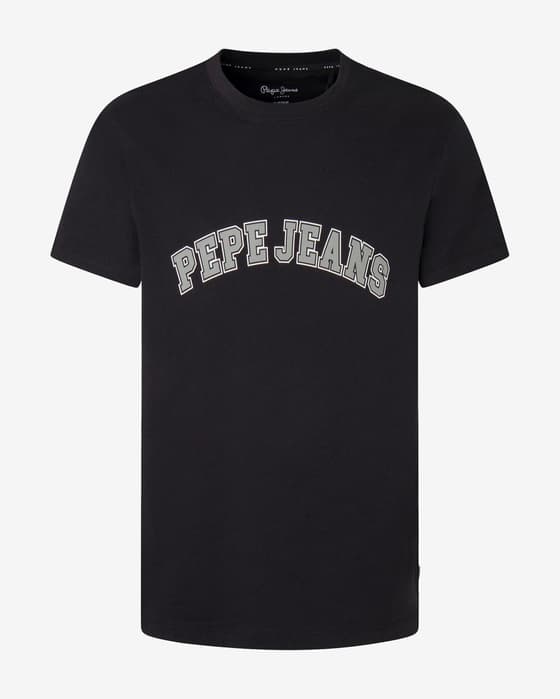 Pepe Jeans Clement Short Sleeve T-Shirt Black Grey