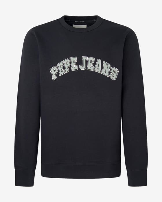 Sudadera Pepe Jeans Raven negro gris