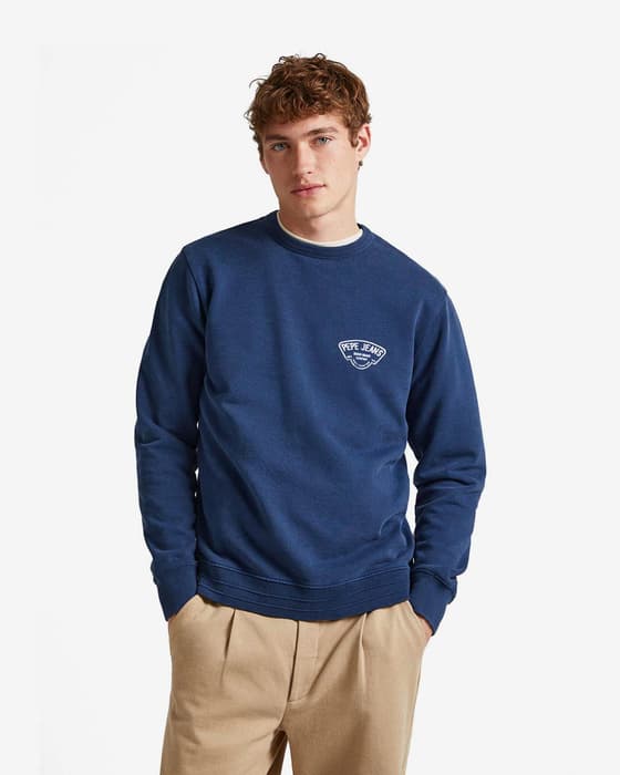 Sudadera Pepe Jeans Riley azul marino
