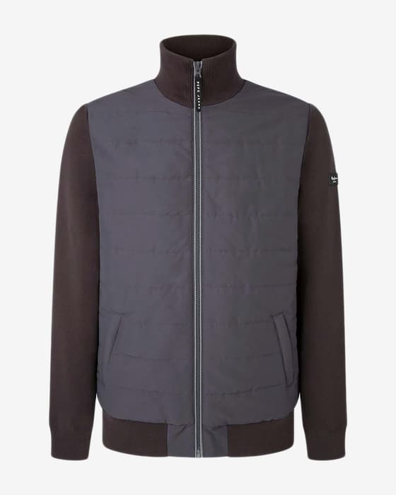 Chaqueta Pepe Jeans Snell Mock gris negro