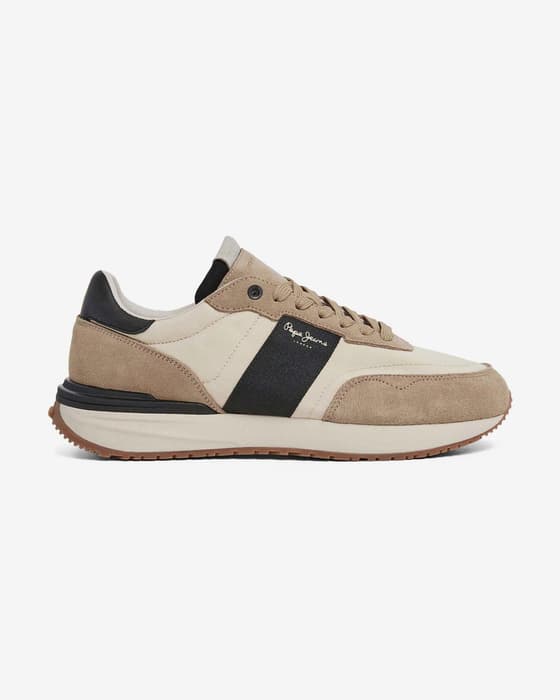 Zapatillas Pepe Jeans Buster Tape beige negro