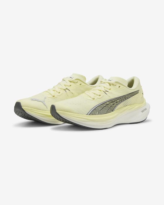 Ténis Puma Deviate NITRO 3 amarelo preto branco