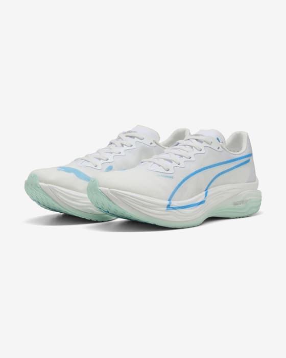Ténis Puma Deviate NITRO Elite 3 branco azul
