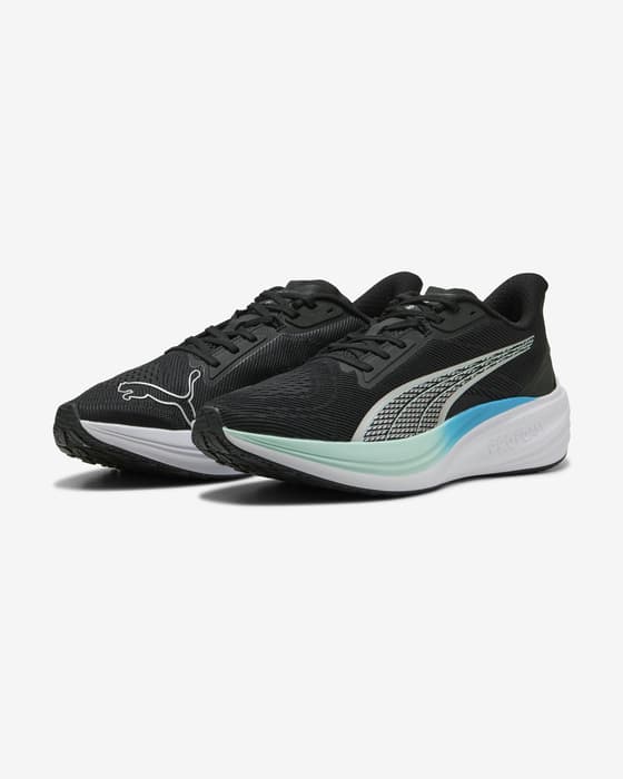 Puma Darter Pro shoes black white blue