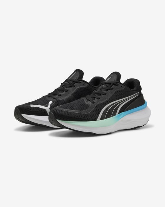Ténis Puma Scend Pro 2 preto puro azul