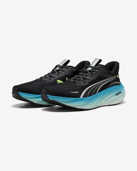 Ténis Puma Magnify NITRO 3 preto azul branco