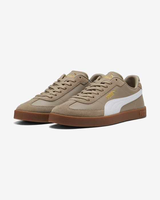 Zapatillas Puma Club II Era marrón blanco