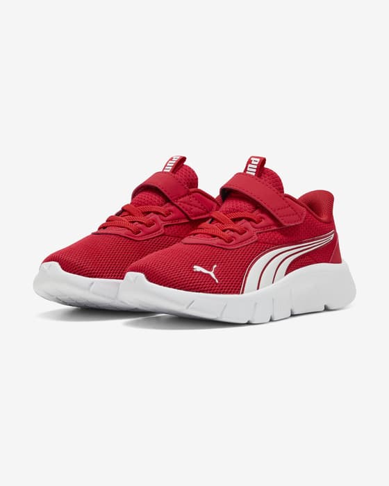 Chaussures Puma FlexFocus Modern AC+ rouge blanc bébé