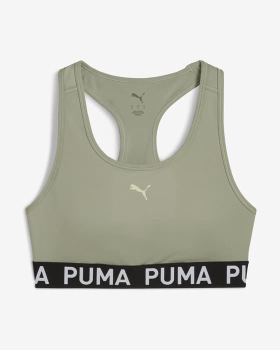 Sujetador Puma 4KEEPS ELASTIC verde negro