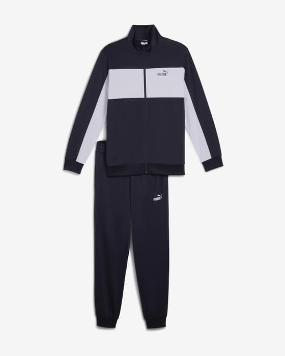 Chándal Puma Poly Colorblock Suit azul marino