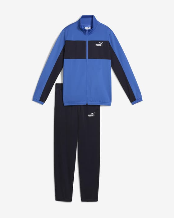 Chándal Puma Poly Colorblock Suit azul niño