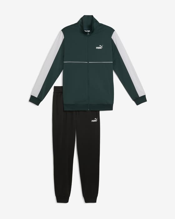 Chándal Puma SPORT Poly Suit verde blanco negro