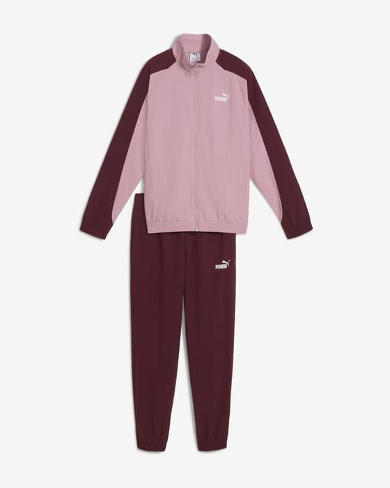 Chándal Puma Woven Suit rosa lila niña