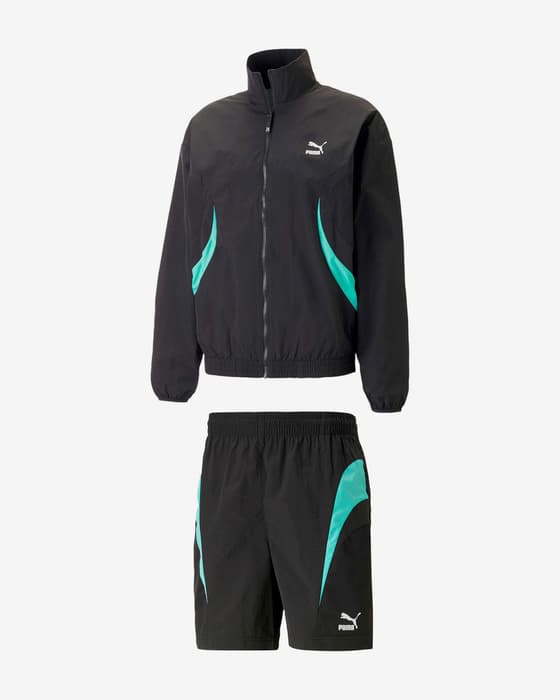 Chándal Puma SWxP Track Woven negro azul